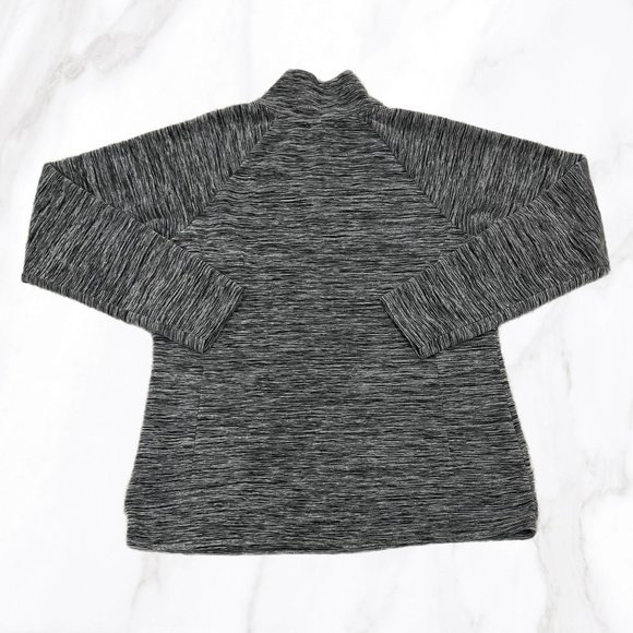 Mountain Hardwear Women's Gray Fleece Pullover Mockneck‎ Sweater. Size XL - Picture 2 of 6